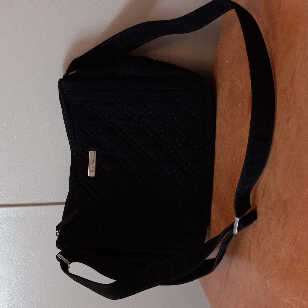 Vera Bradley Crossbody Black Microfiber